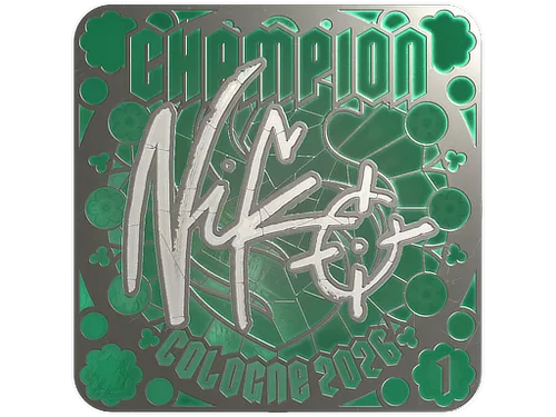 Sticker | NiKo (Foil, Ranked) | Cologne 2026
