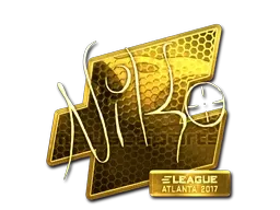 Sticker | NiKo (Gold) | Atlanta 2017