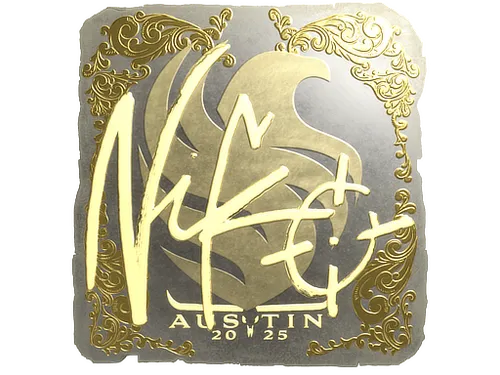 Sticker | NiKo (Gold) | Austin 2025