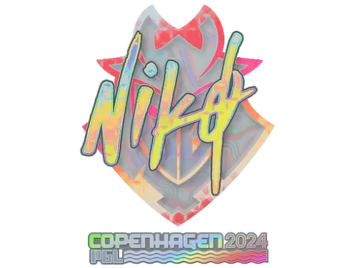 Sticker | NiKo (Holo) | Copenhagen 2024