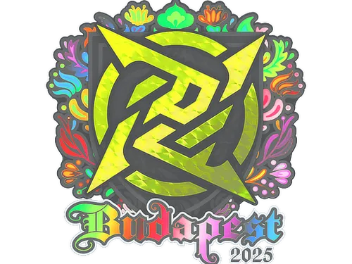 Sticker | Ninjas in Pyjamas (Holo) | Budapest 2025