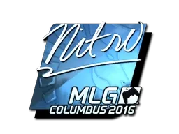 Sticker | nitr0 (Foil) | MLG Columbus 2016