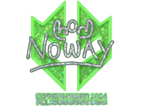 Sticker | noway (Glitter) | Copenhagen 2024