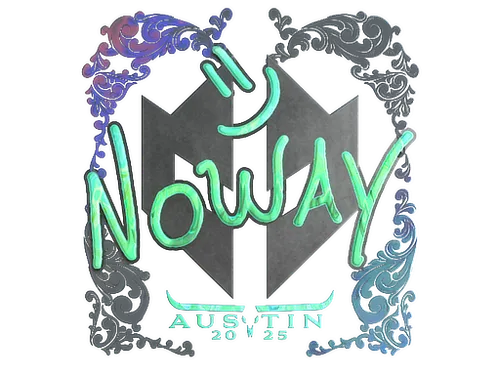 Sticker | noway (Holo) | Austin 2025