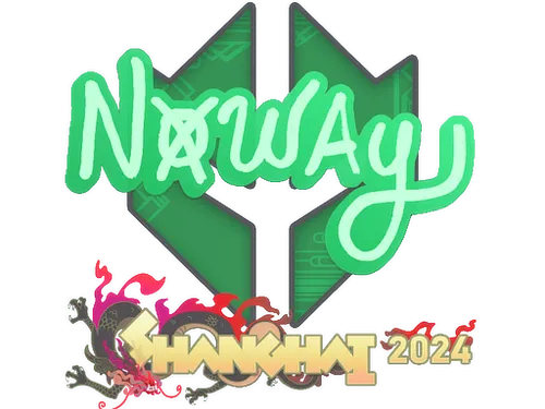 Sticker | noway | Shanghai 2024