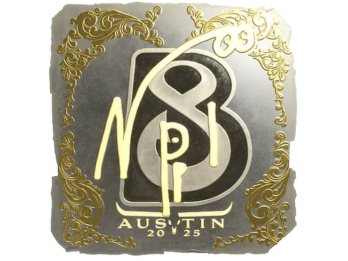 Sticker | npl (Gold) | Austin 2025