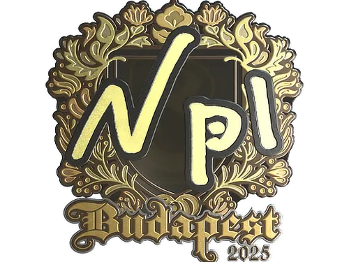Sticker | npl (Gold) | Budapest 2025