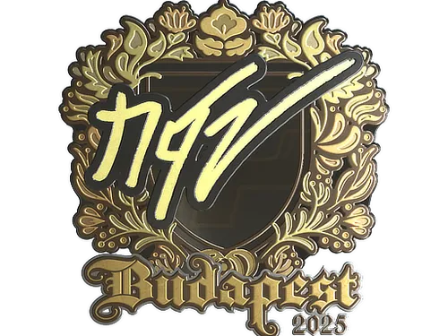 Sticker | NQZ (Gold) | Budapest 2025