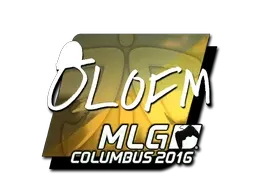 Sticker | olofmeister (Foil) | MLG Columbus 2016