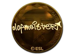 Sticker | olofmeister (Gold) | Katowice 2019