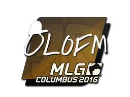 Sticker | olofmeister | MLG Columbus 2016