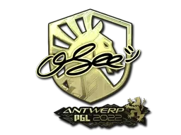 Sticker | oSee (Gold) | Antwerp 2022