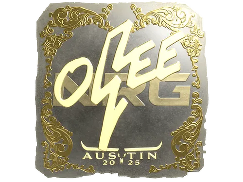 Sticker | oSee (Gold) | Austin 2025