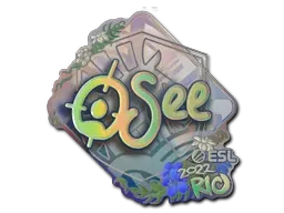 Sticker | oSee (Holo) | Rio 2022