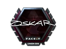 Sticker | oskar (Foil) | London 2018