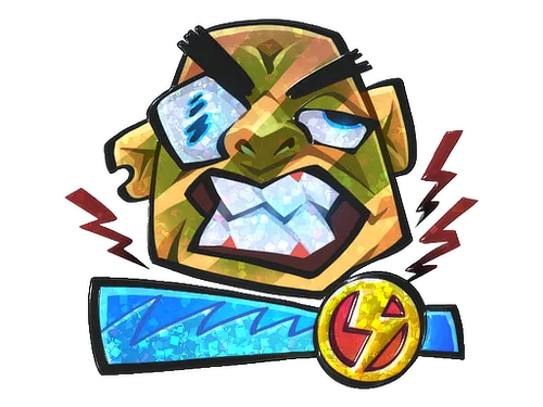 Sticker | Overloaded (Glitter)