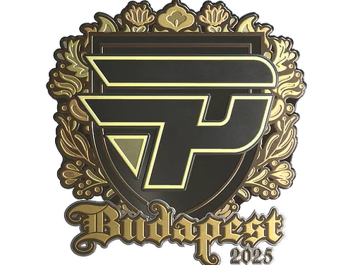 Sticker | paiN Gaming (Gold) | Budapest 2025