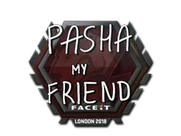 Sticker | pashaBiceps | London 2018