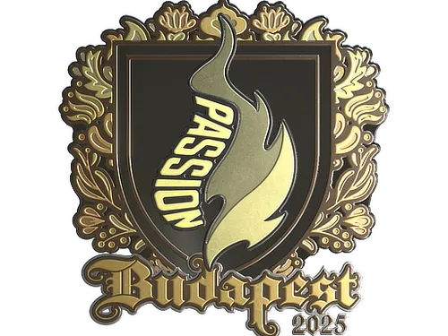 Sticker | Passion UA (Gold) | Budapest 2025