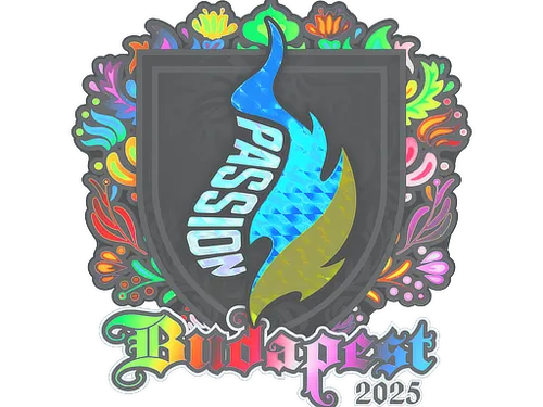 Sticker | Passion UA (Holo) | Budapest 2025