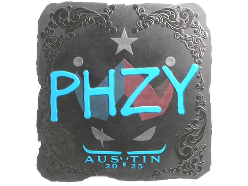 Sticker | phzy (Foil) | Austin 2025