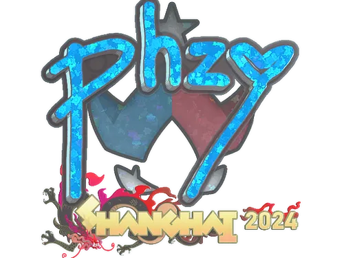 Sticker | phzy (Glitter) | Shanghai 2024