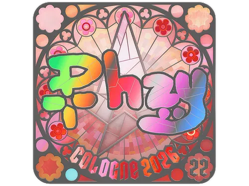 Sticker | phzy (Holo, Ranked) | Cologne 2026