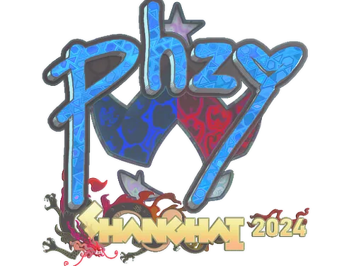 Sticker | phzy (Holo) | Shanghai 2024