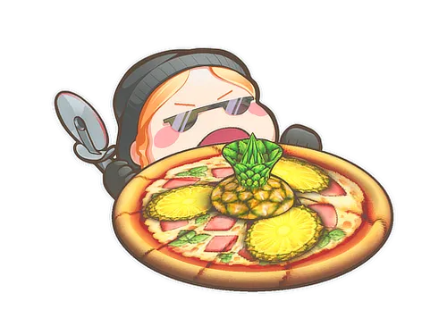 Sticker | Pineapple On Pizza (Lenticular)