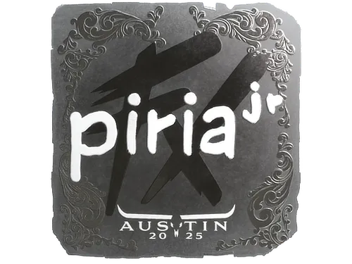 Sticker | piriajr (Foil) | Austin 2025
