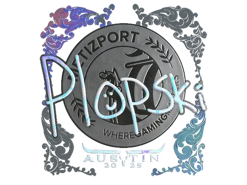 Sticker | Plopski (Holo) | Austin 2025