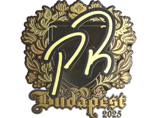 Sticker | PR (Gold) | Budapest 2025