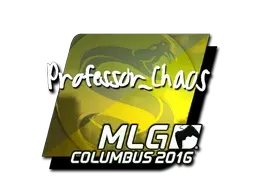 Sticker | Professor_Chaos (Foil) | MLG Columbus 2016