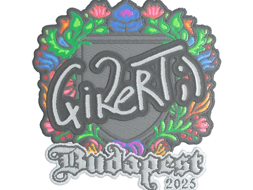 Sticker | qikert (Embroidered) | Budapest 2025