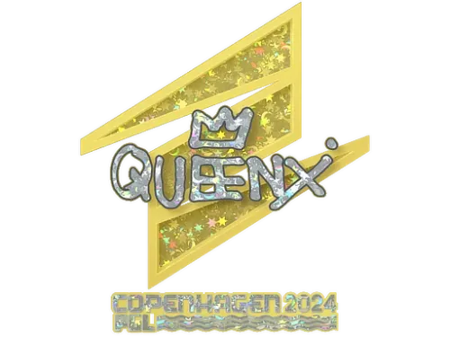 Sticker | Queenix (Glitter) | Copenhagen 2024