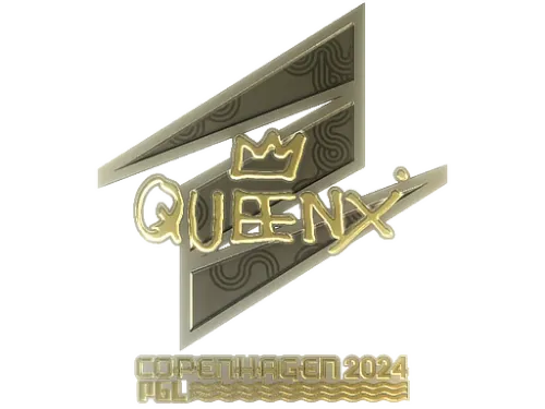 Sticker | Queenix (Gold) | Copenhagen 2024