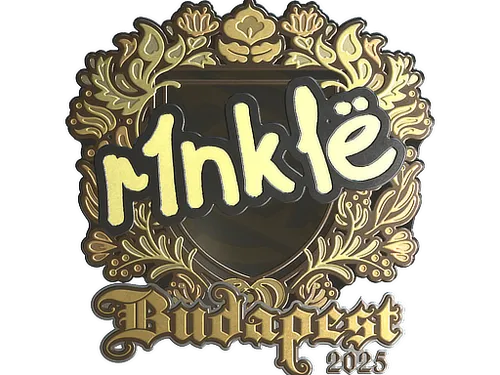 Sticker | r1nkle (Gold) | Budapest 2025