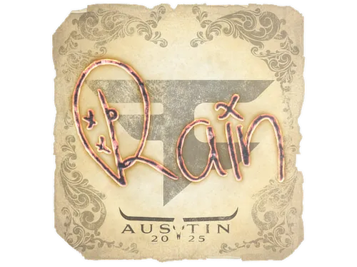 Sticker | rain | Austin 2025