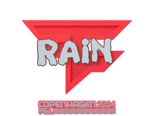 Sticker | rain | Copenhagen 2024