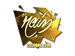 Sticker | rain (Gold) | Cologne 2016