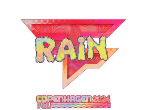 Sticker | rain (Holo) | Copenhagen 2024