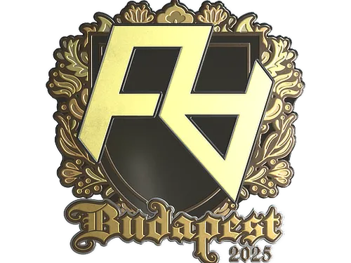 Sticker | Rare Atom (Gold) | Budapest 2025