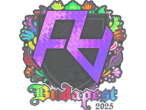 Sticker | Rare Atom (Holo) | Budapest 2025