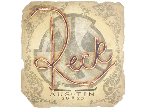 Sticker | reck | Austin 2025