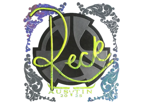 Sticker | reck (Holo) | Austin 2025