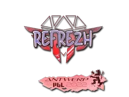 Sticker | refrezh (Holo) | Antwerp 2022