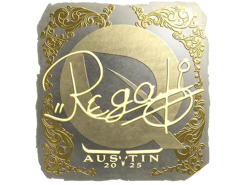 Sticker | regali (Gold) | Austin 2025