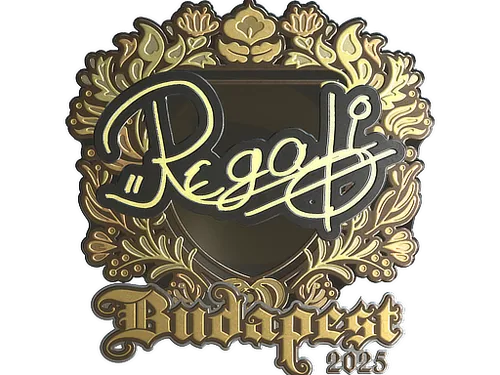 Sticker | regali (Gold) | Budapest 2025