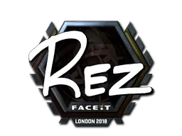 Sticker | REZ (Foil) | London 2018