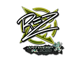 Sticker | REZ (Glitter) | Antwerp 2022